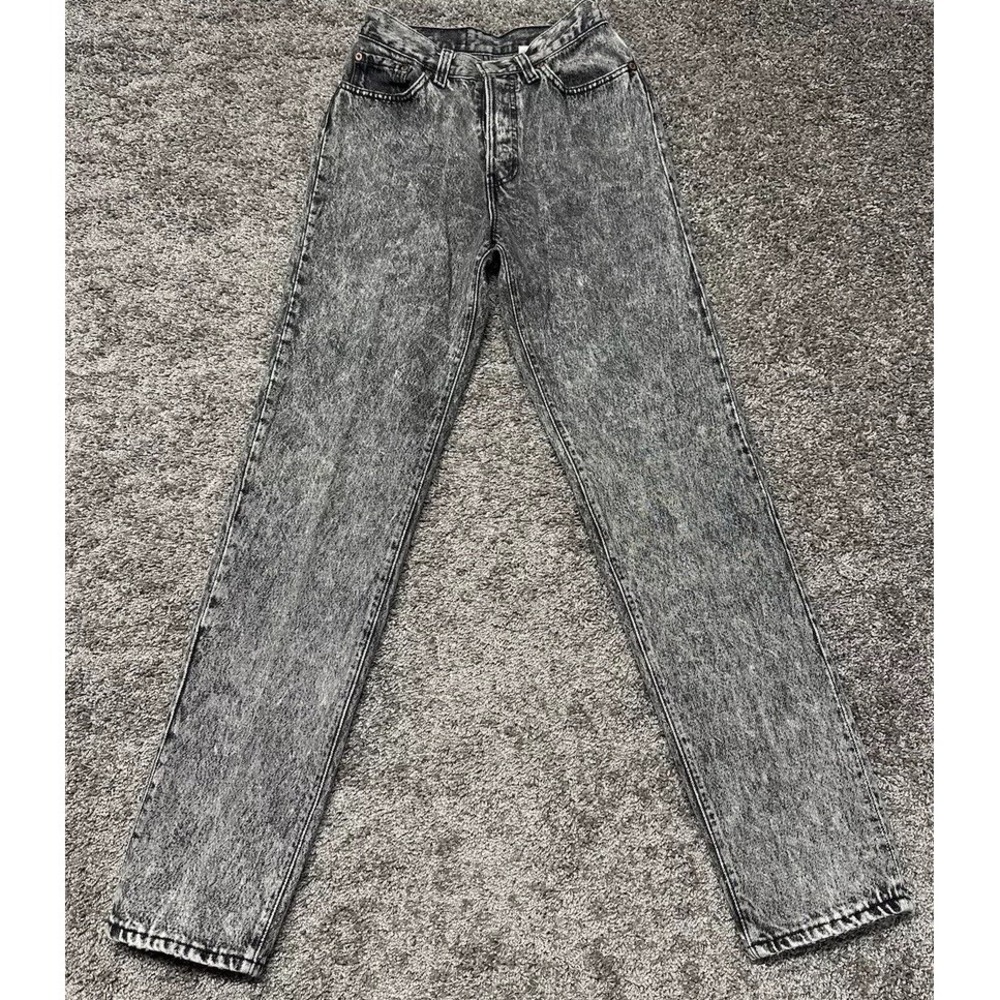 Vintage Levi's‎ Jeans Women 7 (FITS 25x30) Denim 17501 Button Fly 501 High Rise